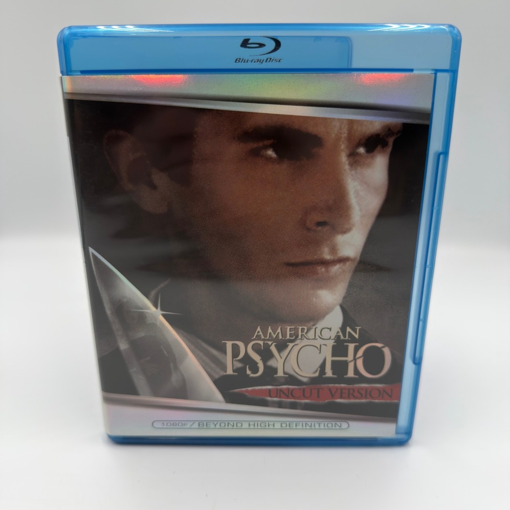 American Psycho Blu-ray Uncut Version Christian Bale Lionsgate Horror Cult Movie